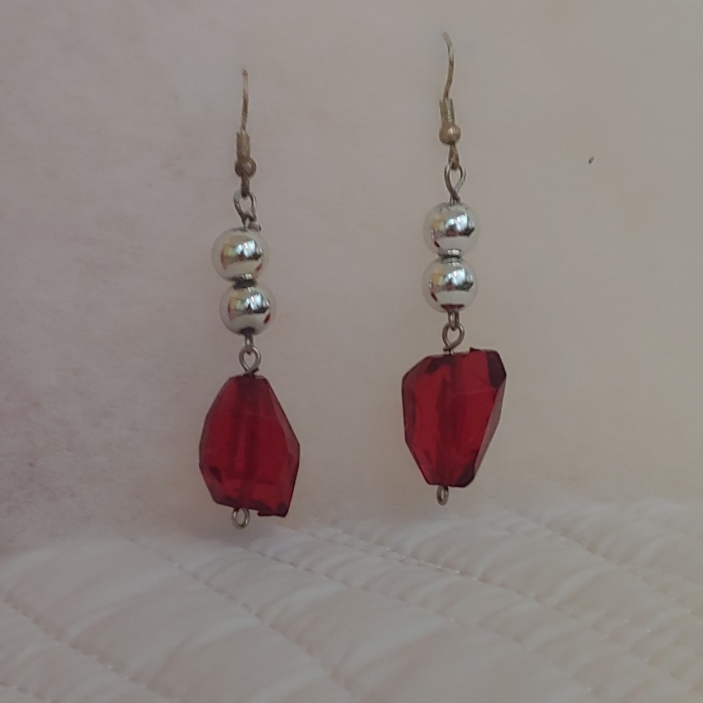 Handmade gemstone earrings